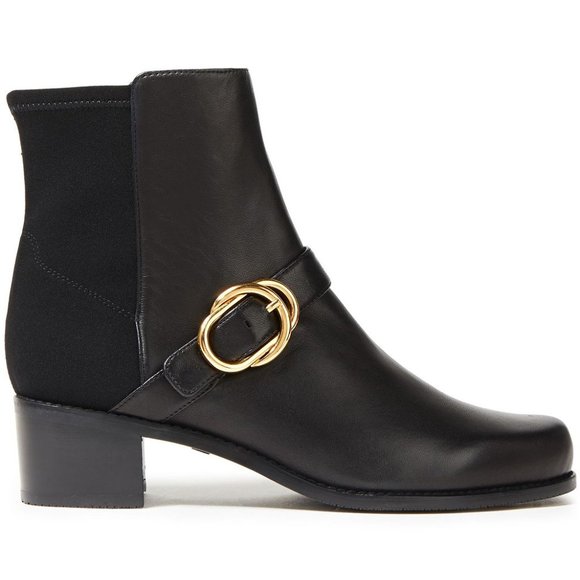 Stuart Weitzman Shoes - Stuart Weitzman Suzanne buckled leather ankle boot